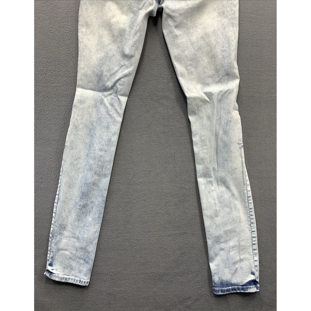 Rue 21 Premium Denim Jeans Men Size 30X32 Stacked Blue Skinny Supreme Flex - Picture 14 of 16